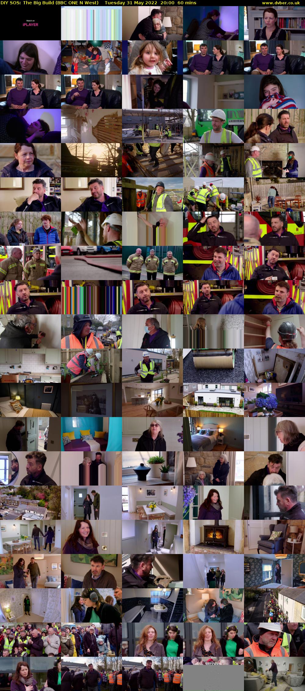 DIY SOS: The Big Build (BBC ONE N West) Tuesday 31 May 2022 20:00 - 21:00