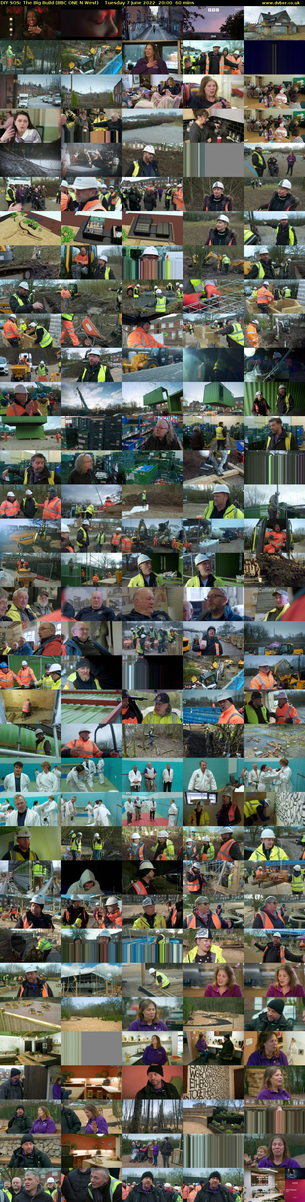 DIY SOS: The Big Build (BBC ONE N West) Tuesday 7 June 2022 20:00 - 21:00