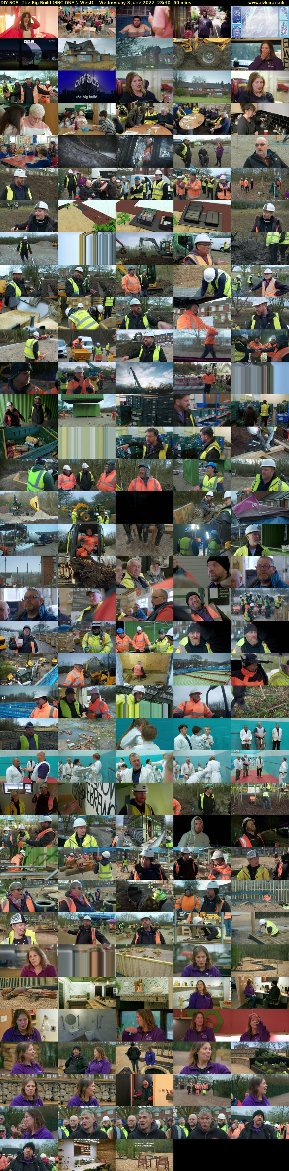 DIY SOS: The Big Build (BBC ONE N West) Wednesday 8 June 2022 23:40 - 00:40
