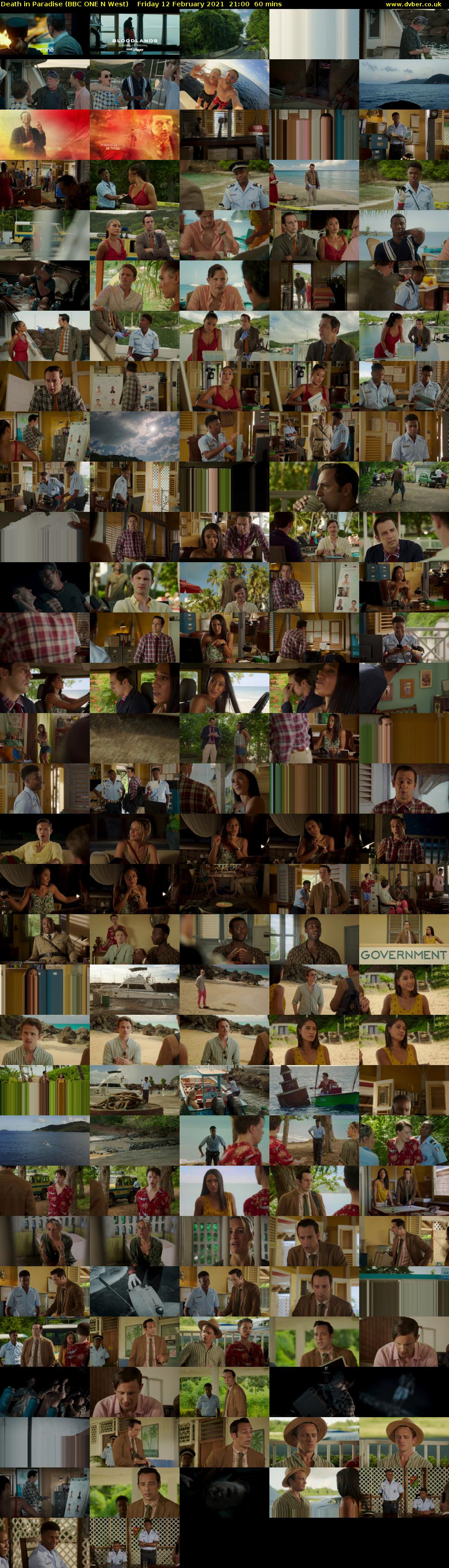 Death in Paradise (BBC ONE N West) Friday 12 February 2021 21:00 - 22:00