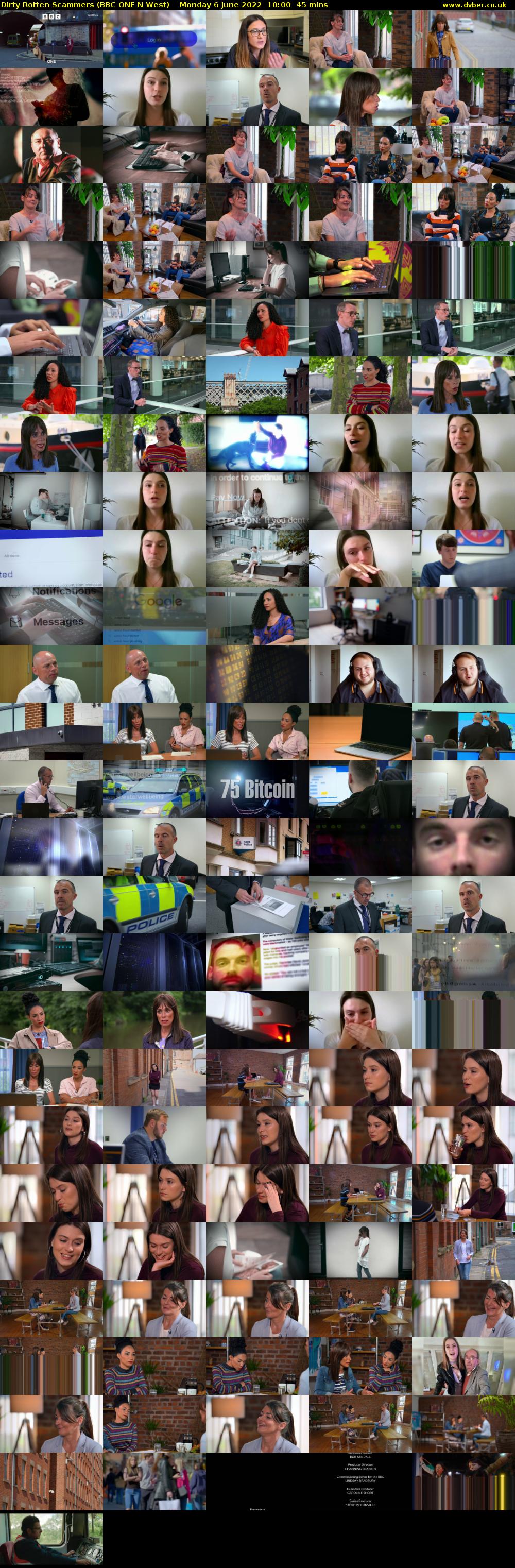 Dirty Rotten Scammers (BBC ONE N West) Monday 6 June 2022 10:00 - 10:45