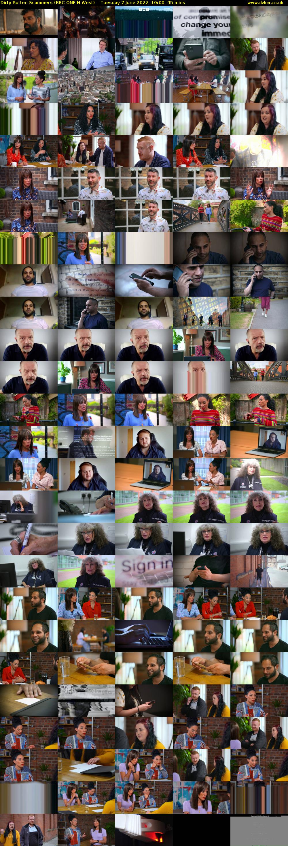 Dirty Rotten Scammers (BBC ONE N West) Tuesday 7 June 2022 10:00 - 10:45
