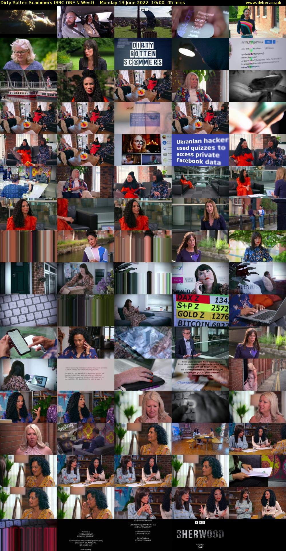 Dirty Rotten Scammers (BBC ONE N West) Monday 13 June 2022 10:00 - 10:45