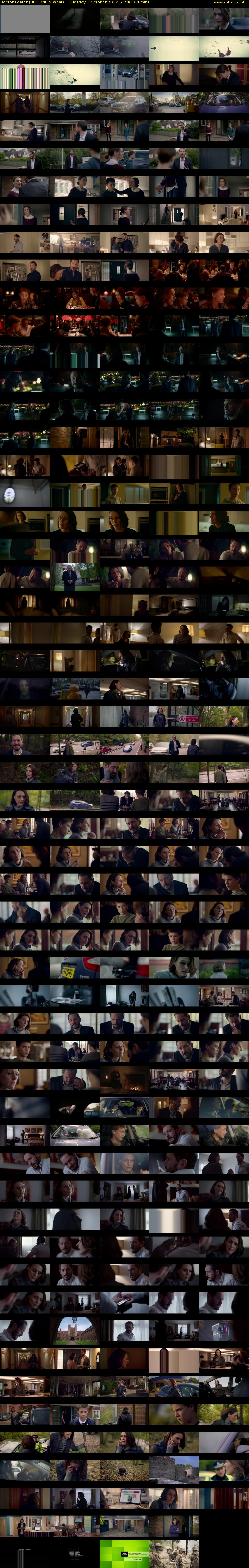 Doctor Foster (BBC ONE N West) Tuesday 3 October 2017 21:00 - 22:00