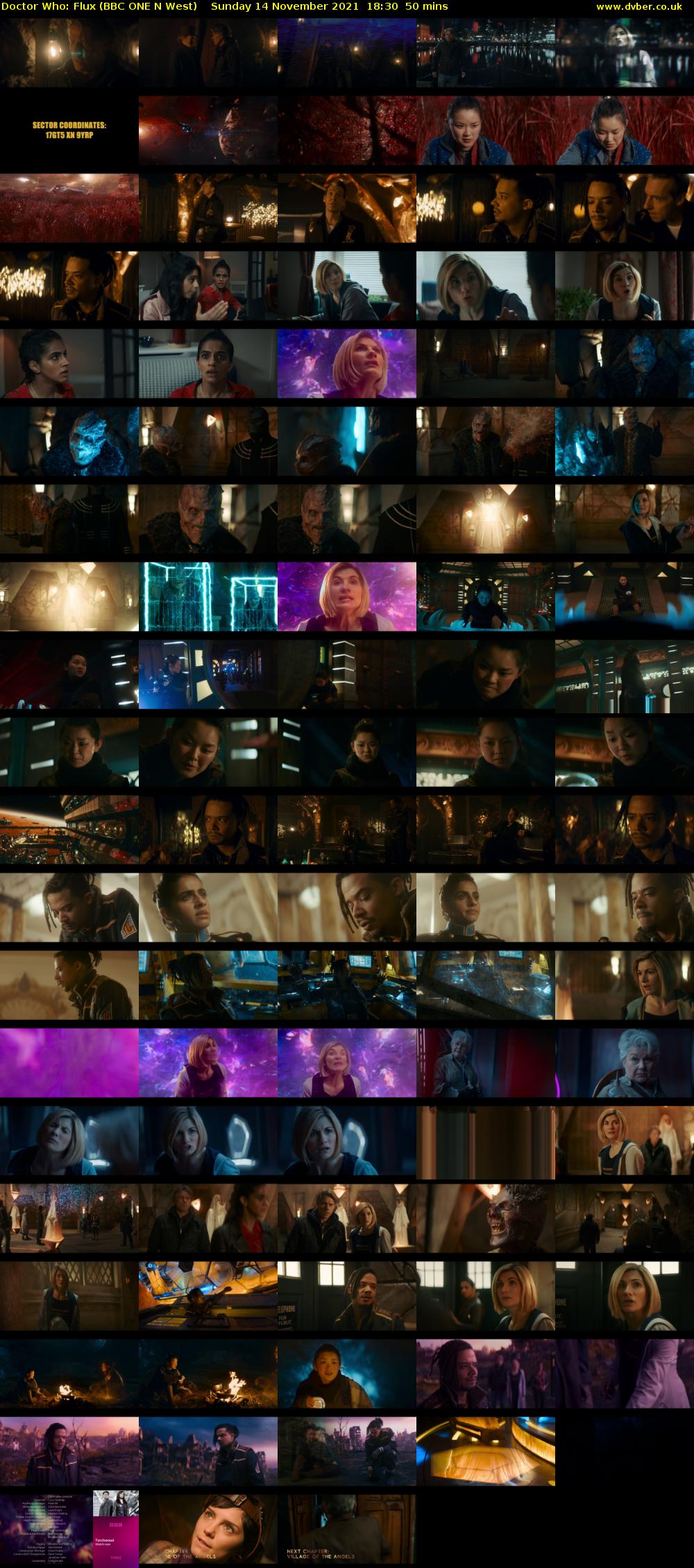 Doctor Who: Flux (BBC ONE N West) Sunday 14 November 2021 18:30 - 19:20