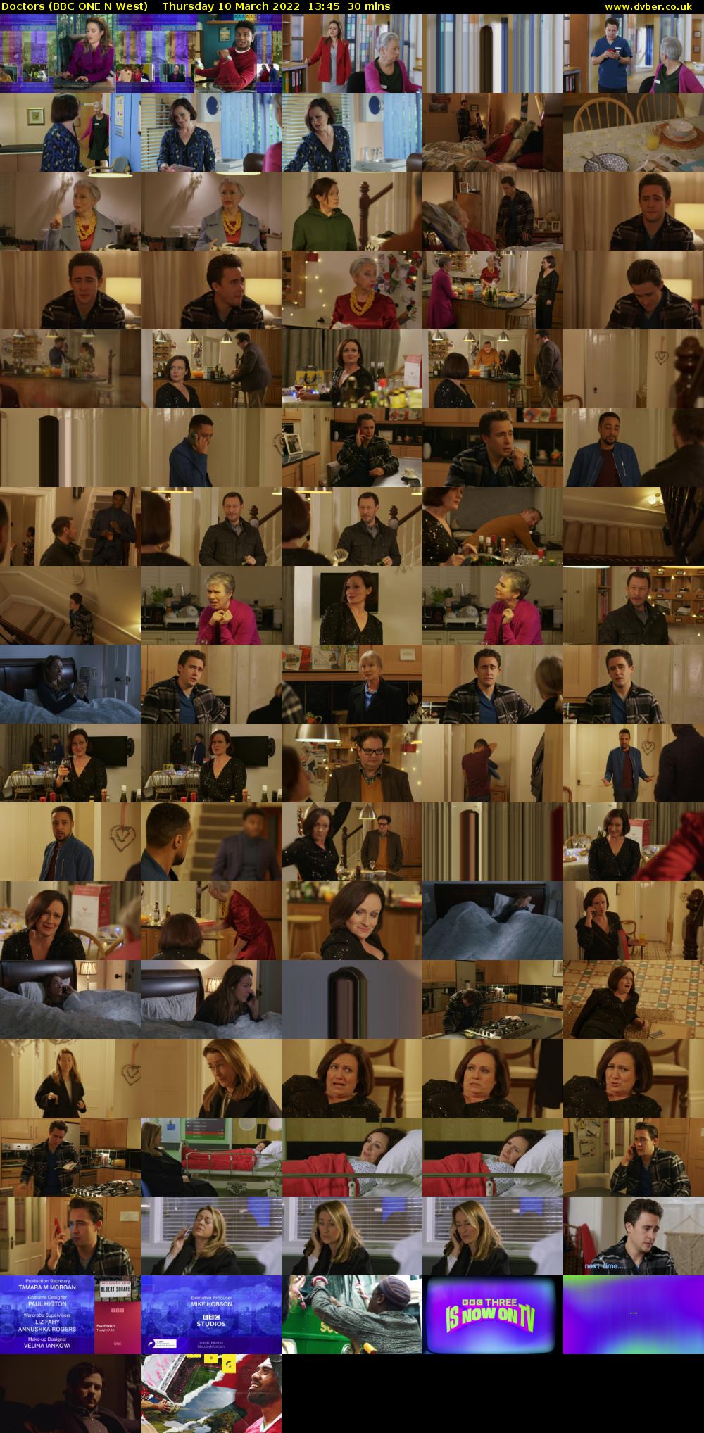 Doctors (BBC ONE N West) Thursday 10 March 2022 13:45 - 14:15