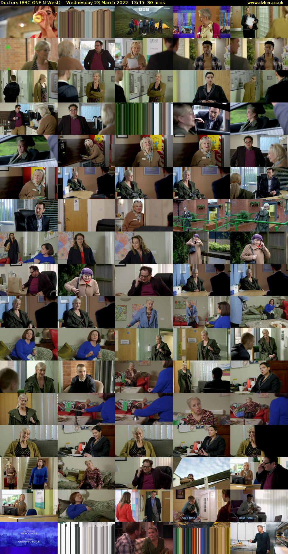 Doctors (BBC ONE N West) Wednesday 23 March 2022 13:45 - 14:15