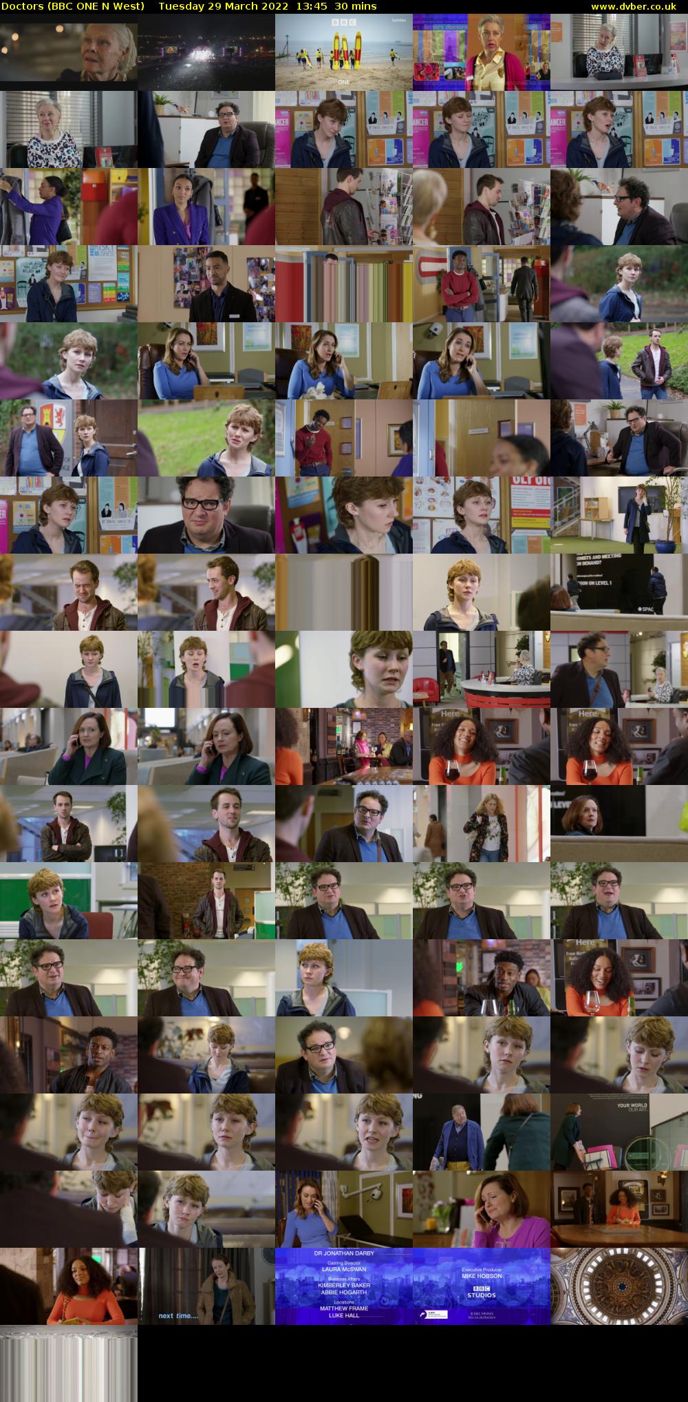 Doctors (BBC ONE N West) Tuesday 29 March 2022 13:45 - 14:15