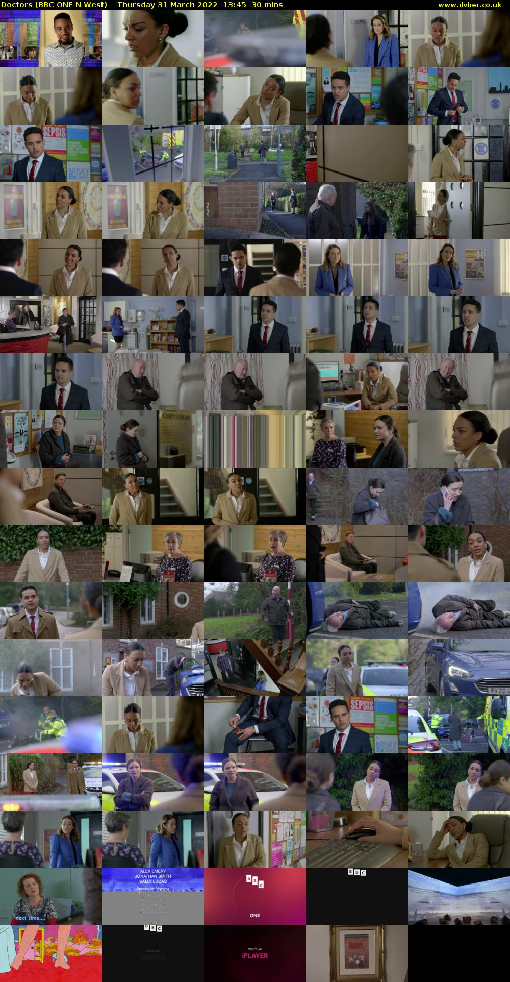 Doctors (BBC ONE N West) Thursday 31 March 2022 13:45 - 14:15