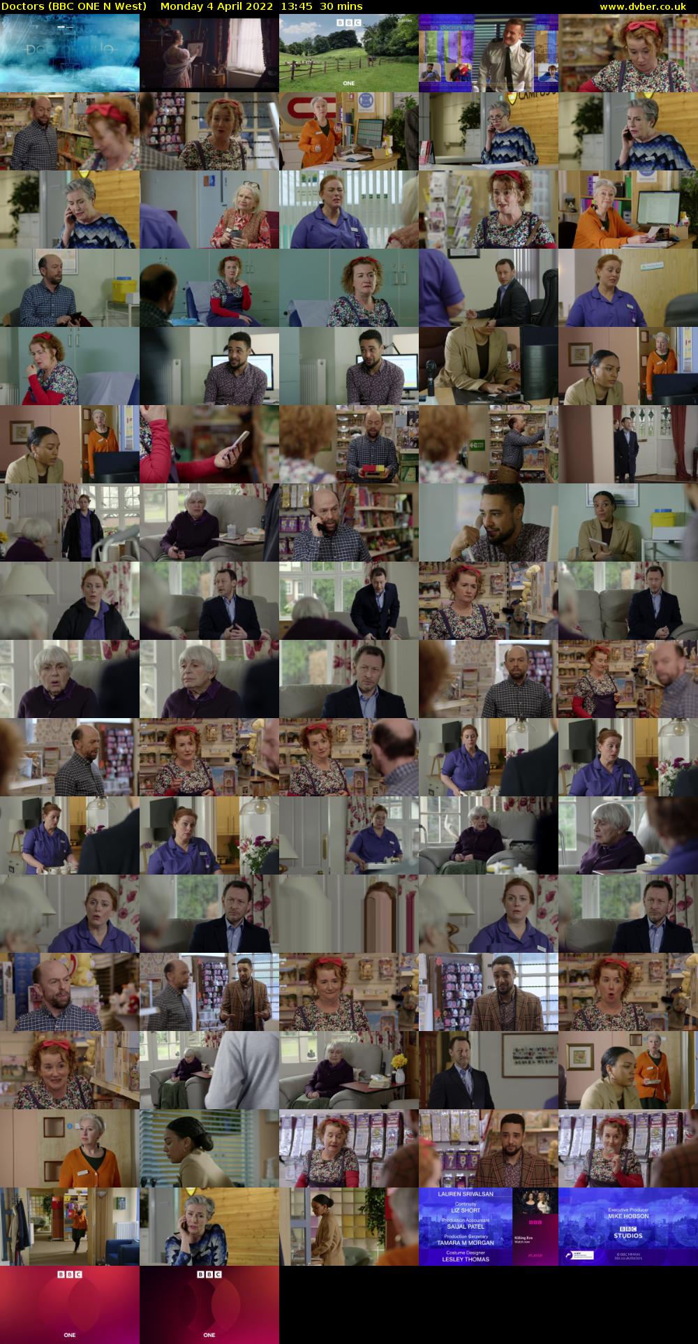 Doctors (BBC ONE N West) Monday 4 April 2022 13:45 - 14:15