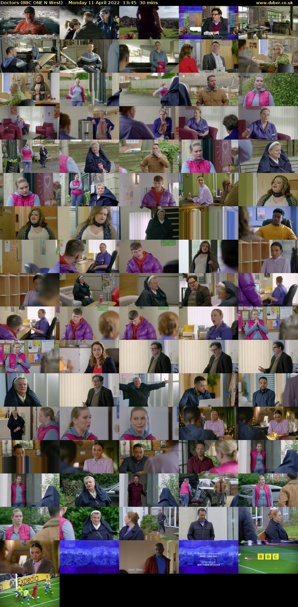Doctors (BBC ONE N West) Monday 11 April 2022 13:45 - 14:15
