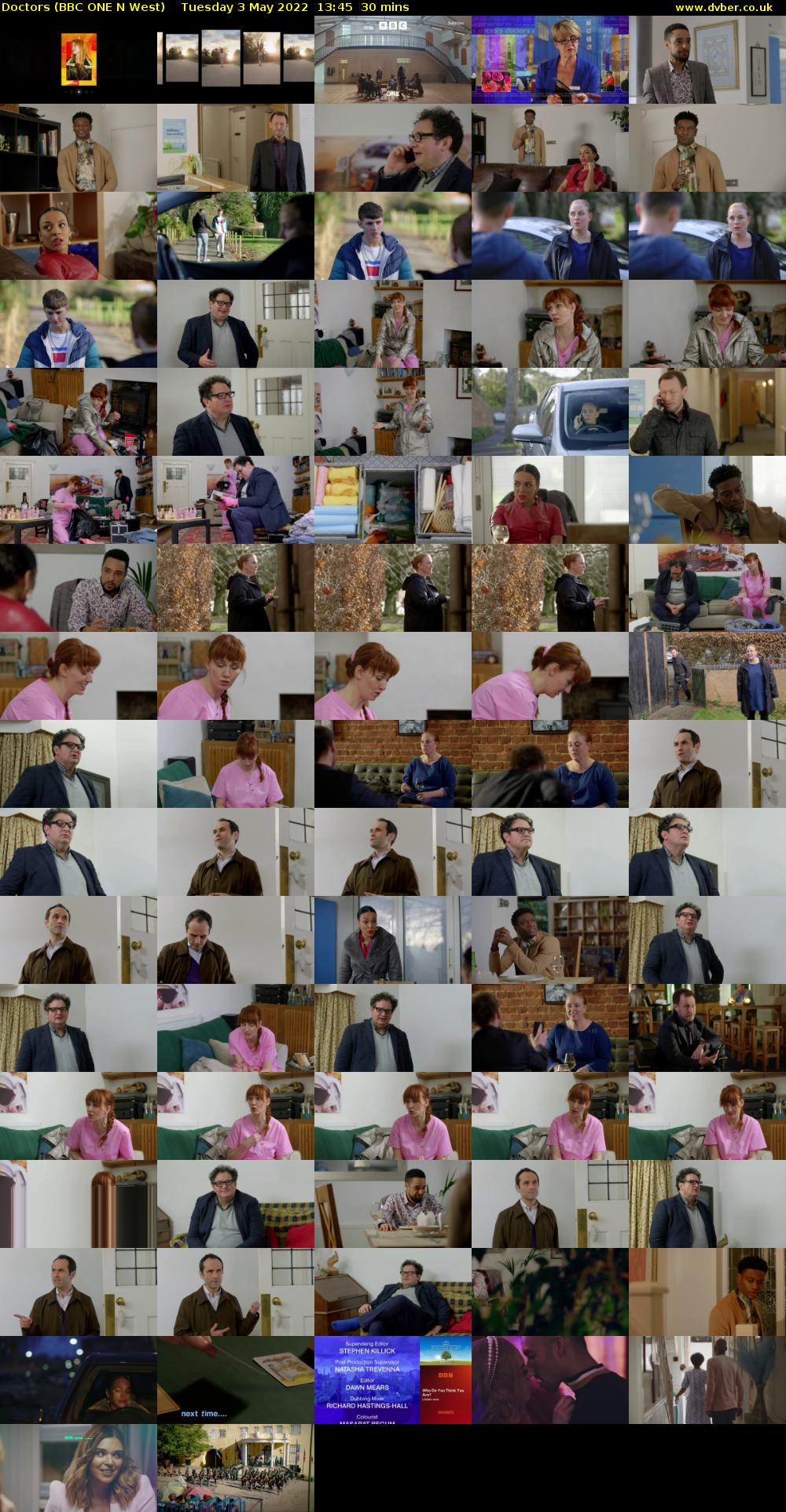 Doctors (BBC ONE N West) Tuesday 3 May 2022 13:45 - 14:15