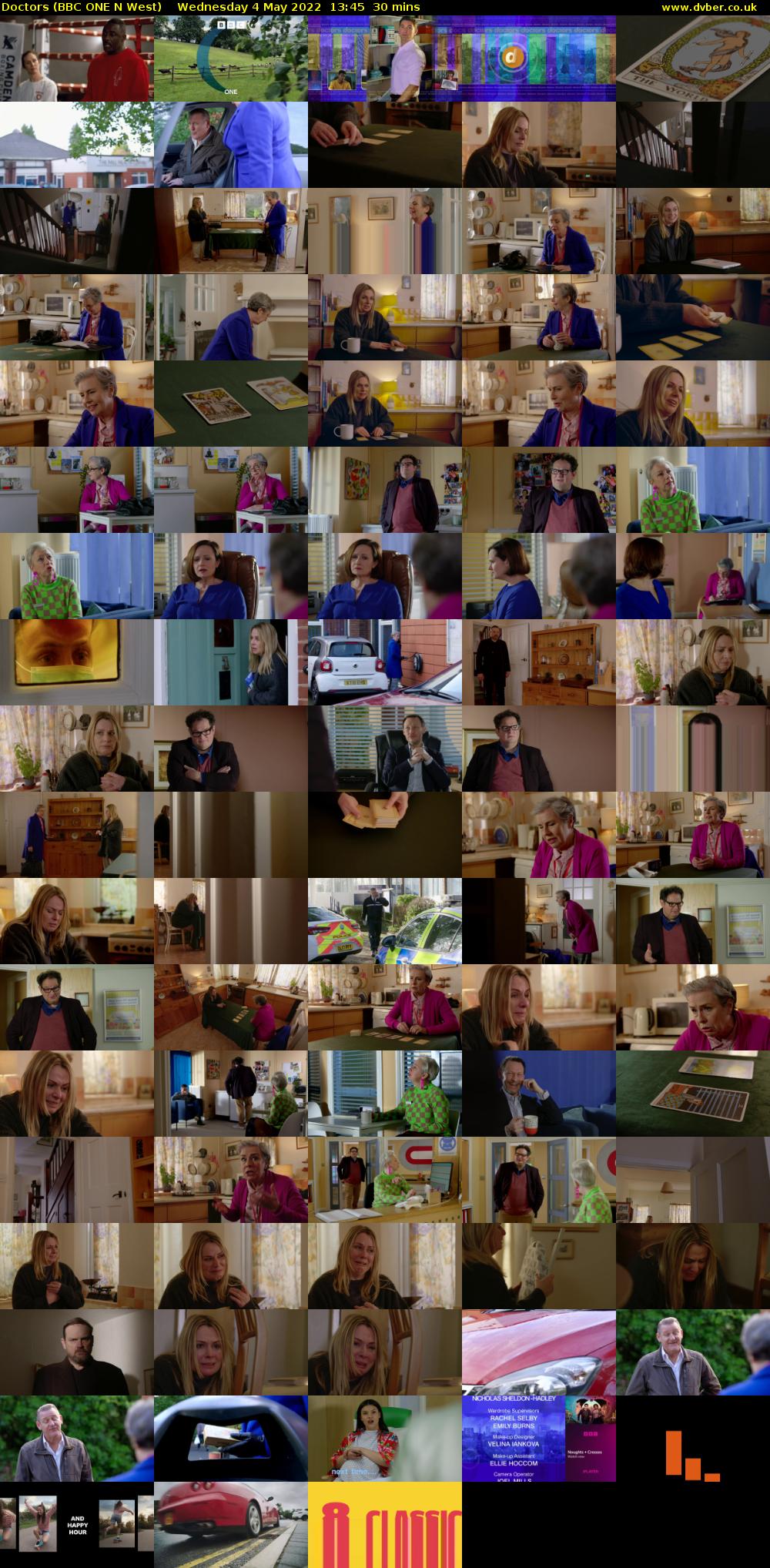 Doctors (BBC ONE N West) Wednesday 4 May 2022 13:45 - 14:15