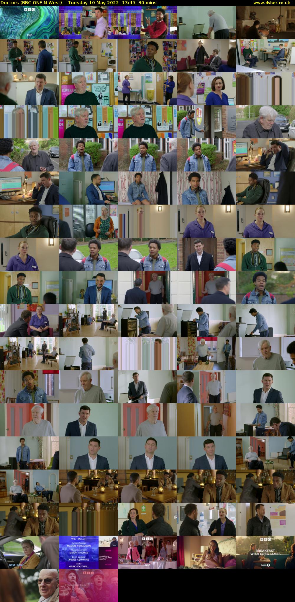 Doctors (BBC ONE N West) Tuesday 10 May 2022 13:45 - 14:15