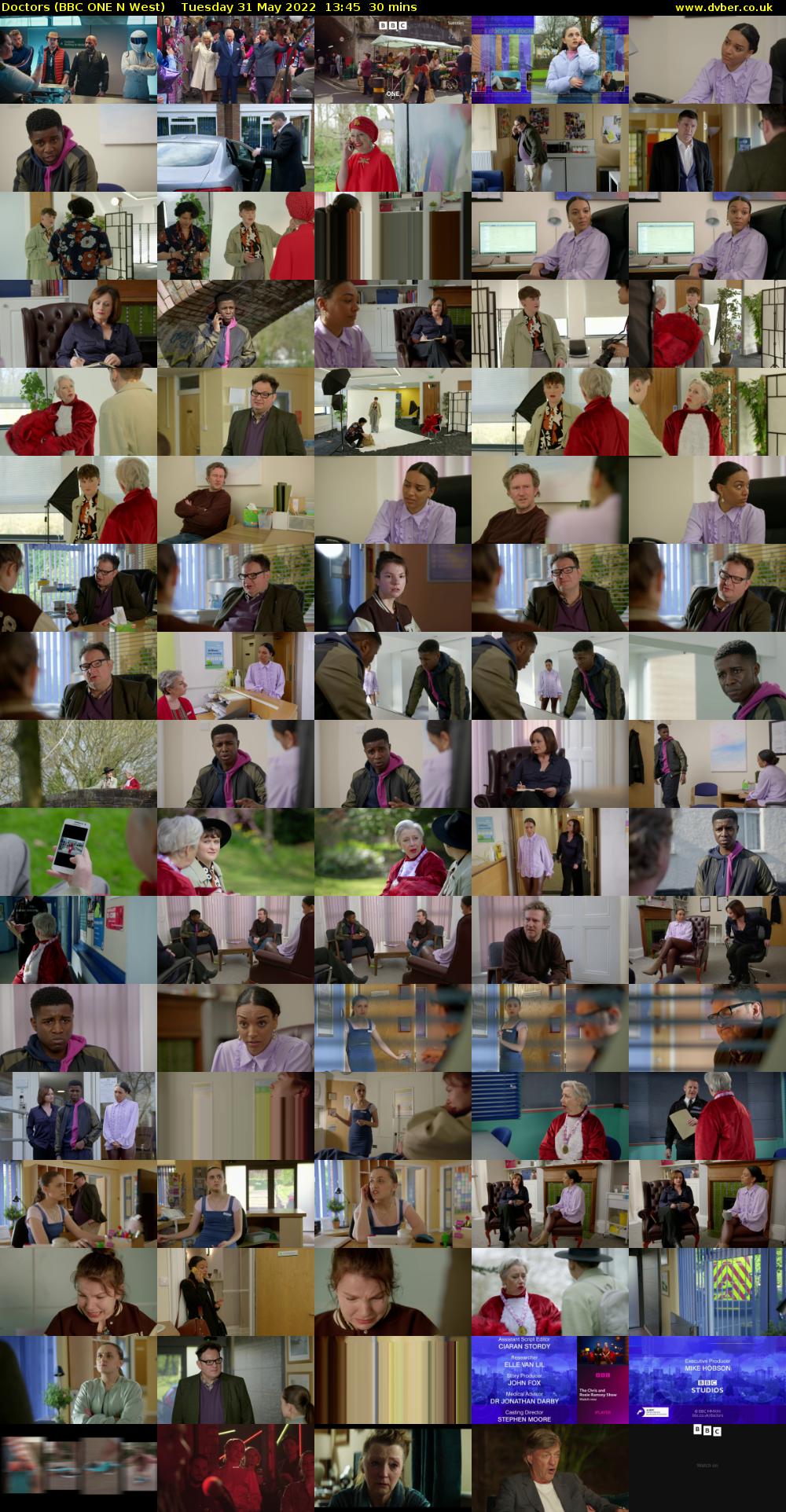 Doctors (BBC ONE N West) Tuesday 31 May 2022 13:45 - 14:15