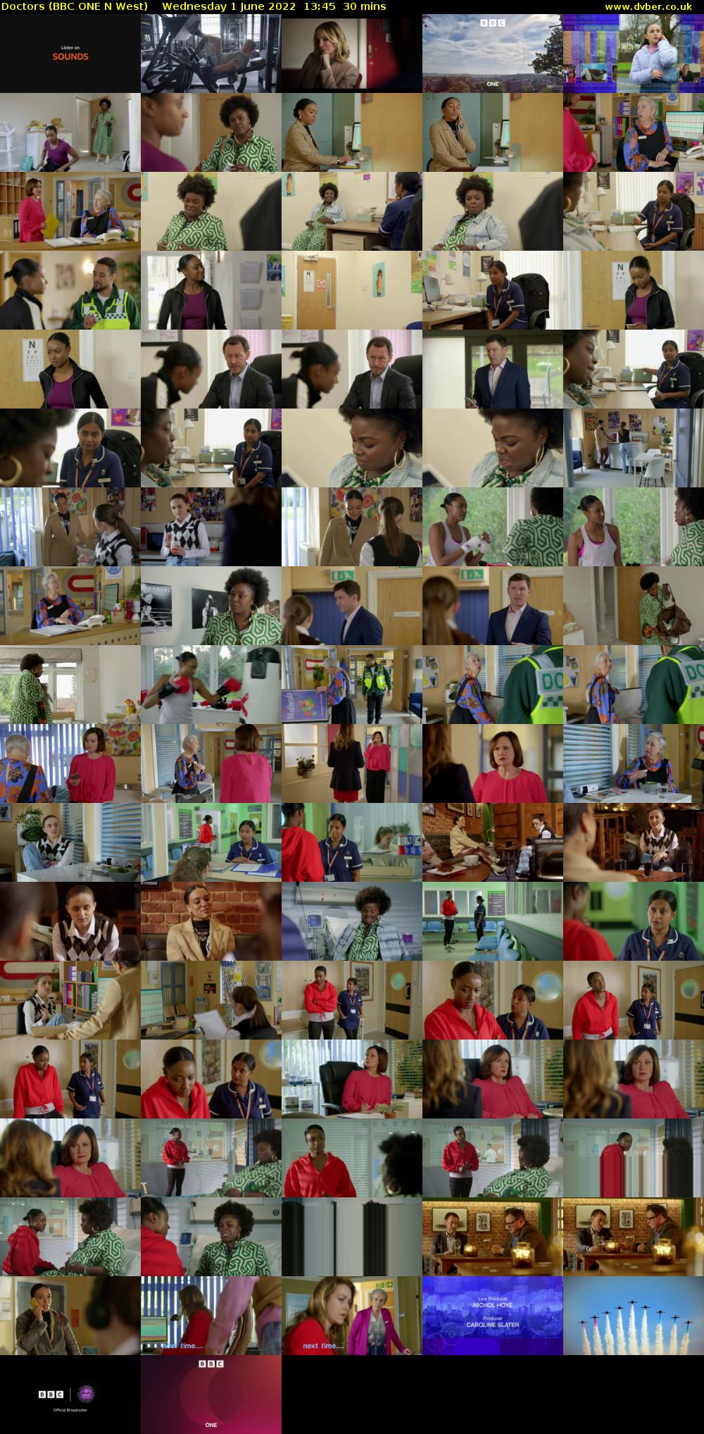 Doctors (BBC ONE N West) Wednesday 1 June 2022 13:45 - 14:15