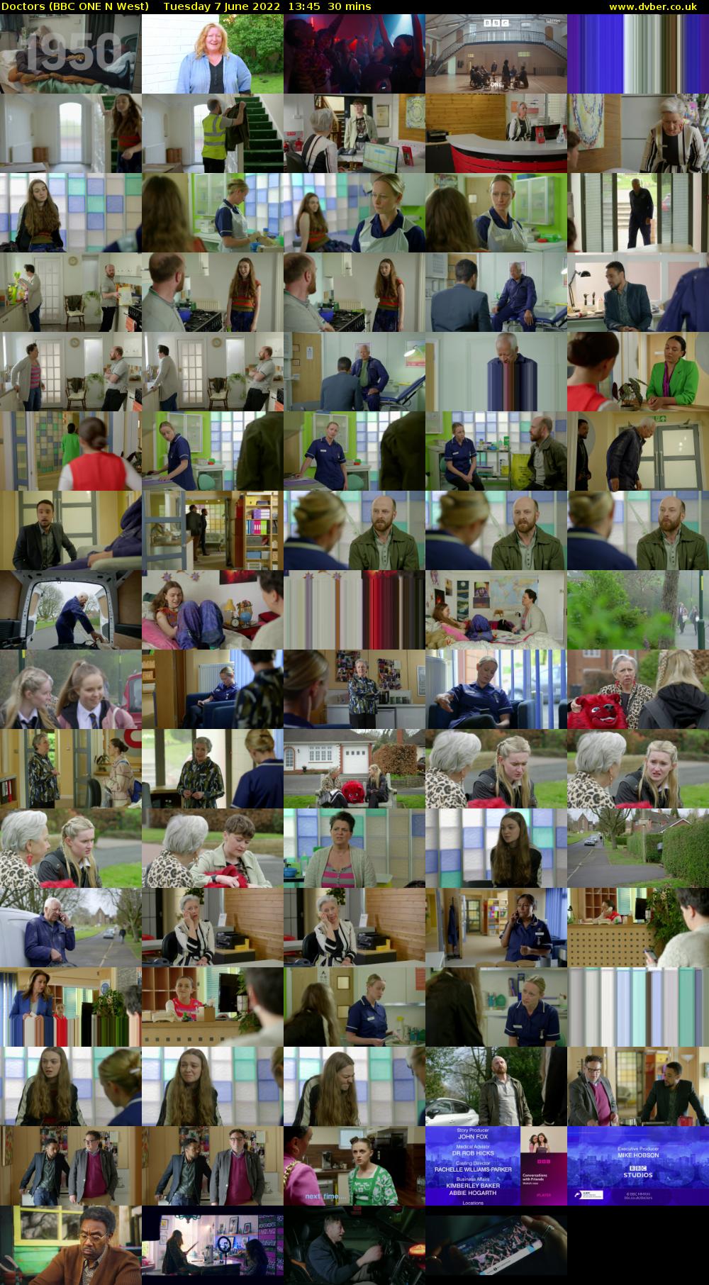 Doctors (BBC ONE N West) Tuesday 7 June 2022 13:45 - 14:15