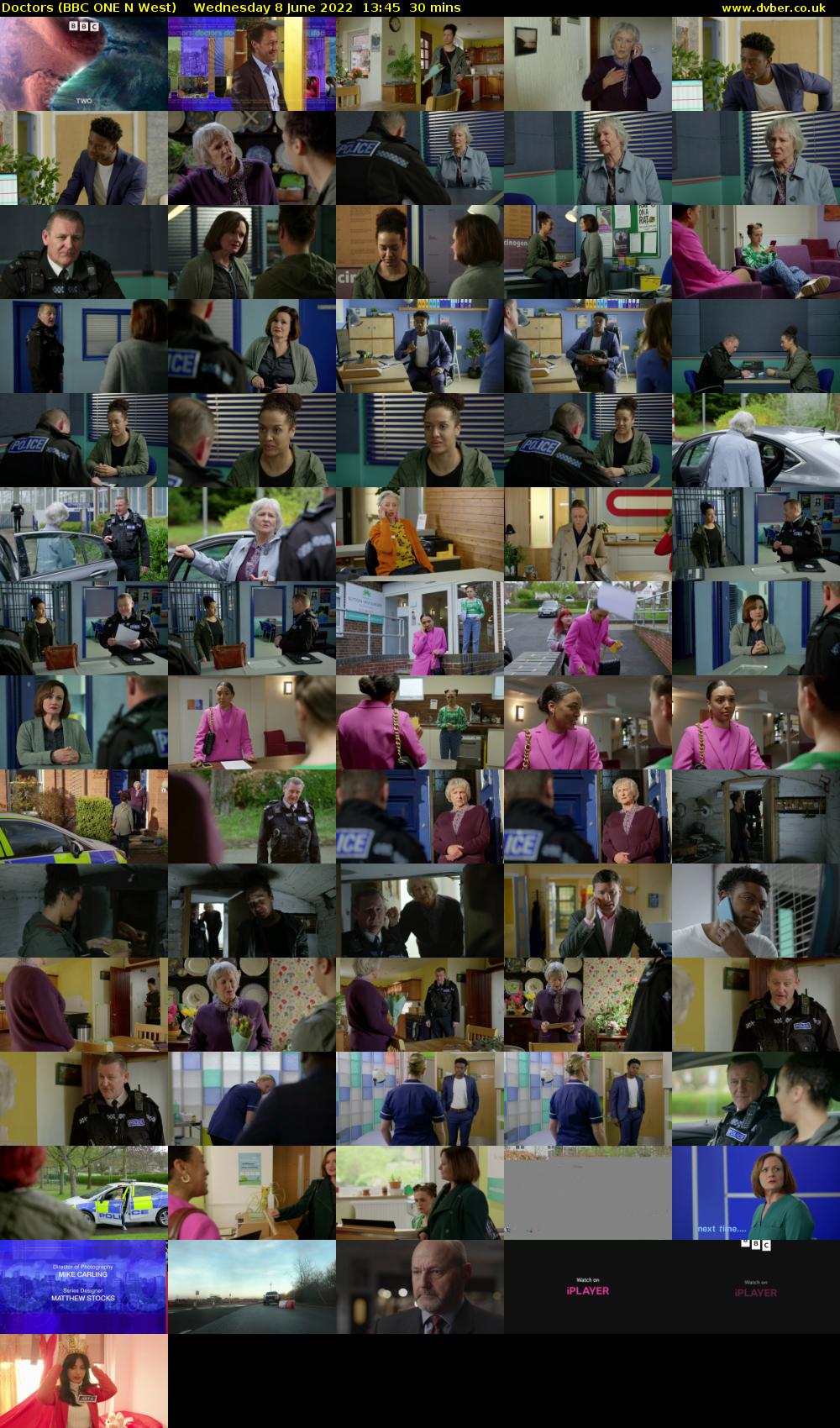 Doctors (BBC ONE N West) Wednesday 8 June 2022 13:45 - 14:15