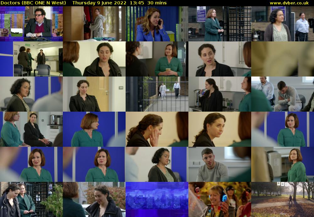 Doctors (BBC ONE N West) Thursday 9 June 2022 13:45 - 14:15
