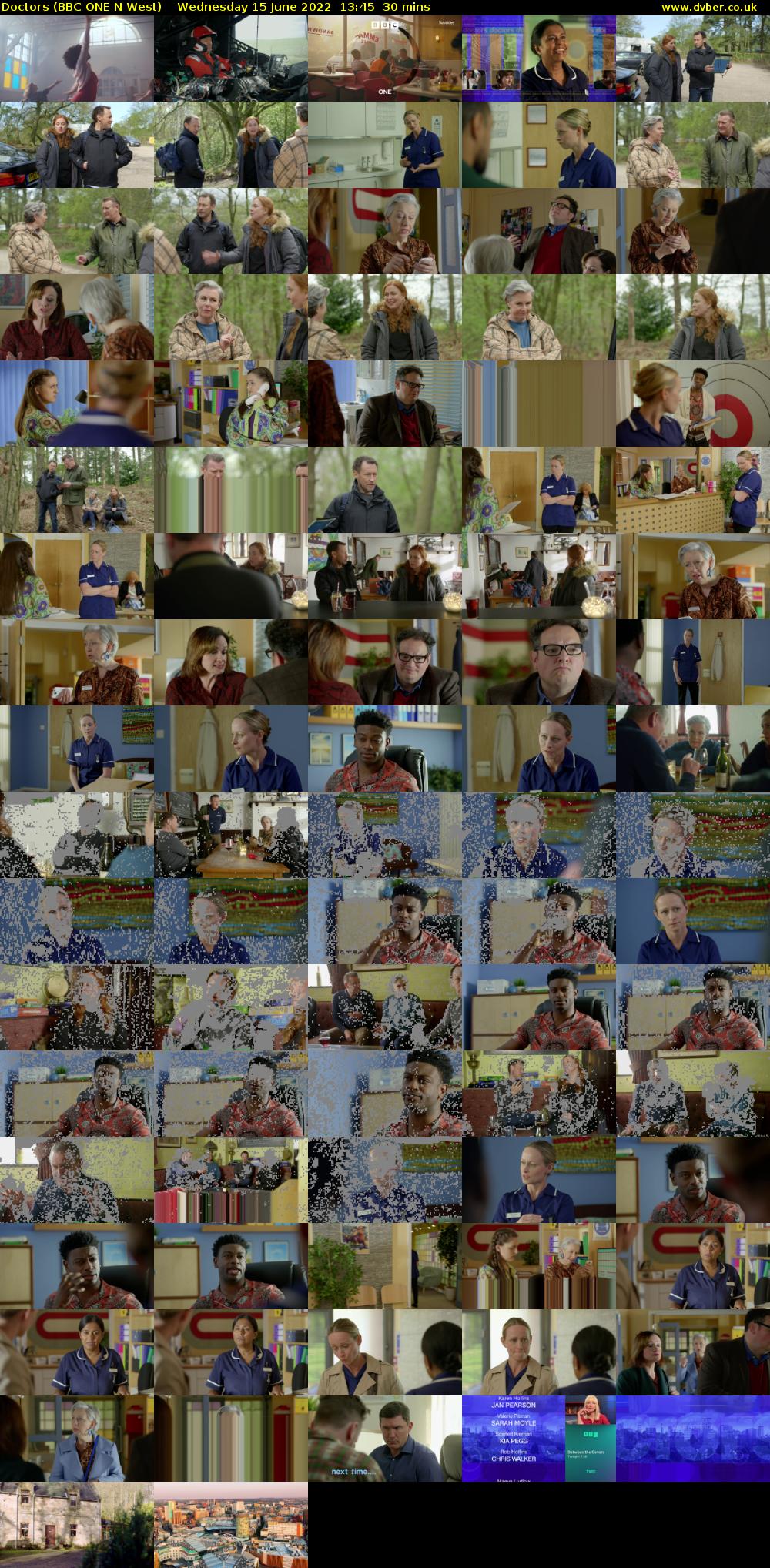 Doctors (BBC ONE N West) Wednesday 15 June 2022 13:45 - 14:15