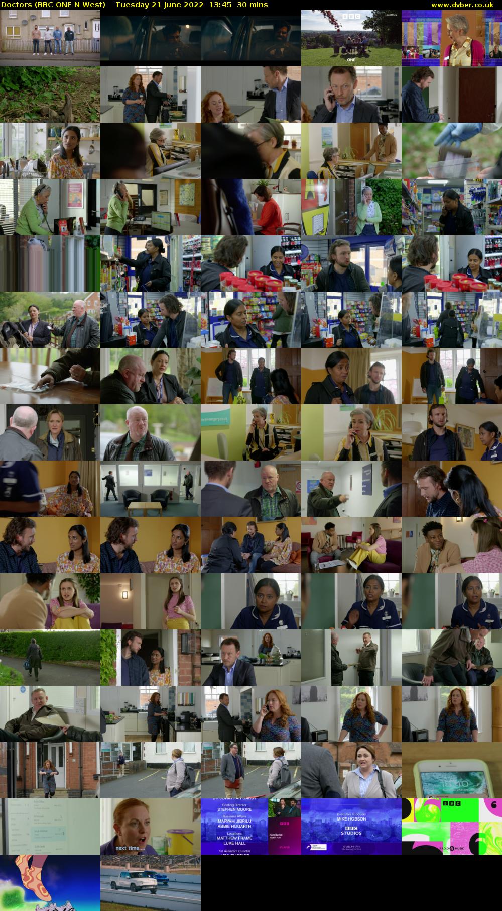 Doctors (BBC ONE N West) Tuesday 21 June 2022 13:45 - 14:15