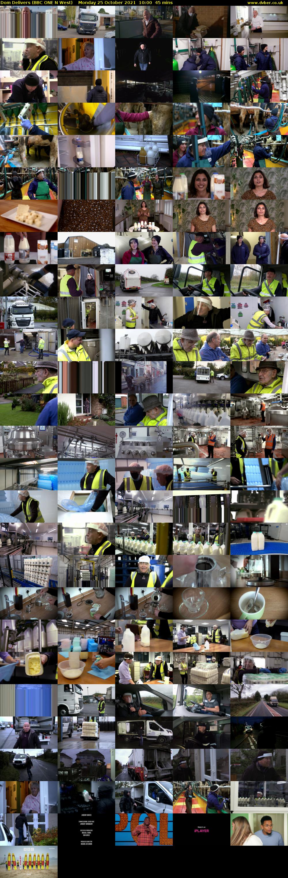 Dom Delivers (BBC ONE N West) Monday 25 October 2021 10:00 - 10:45