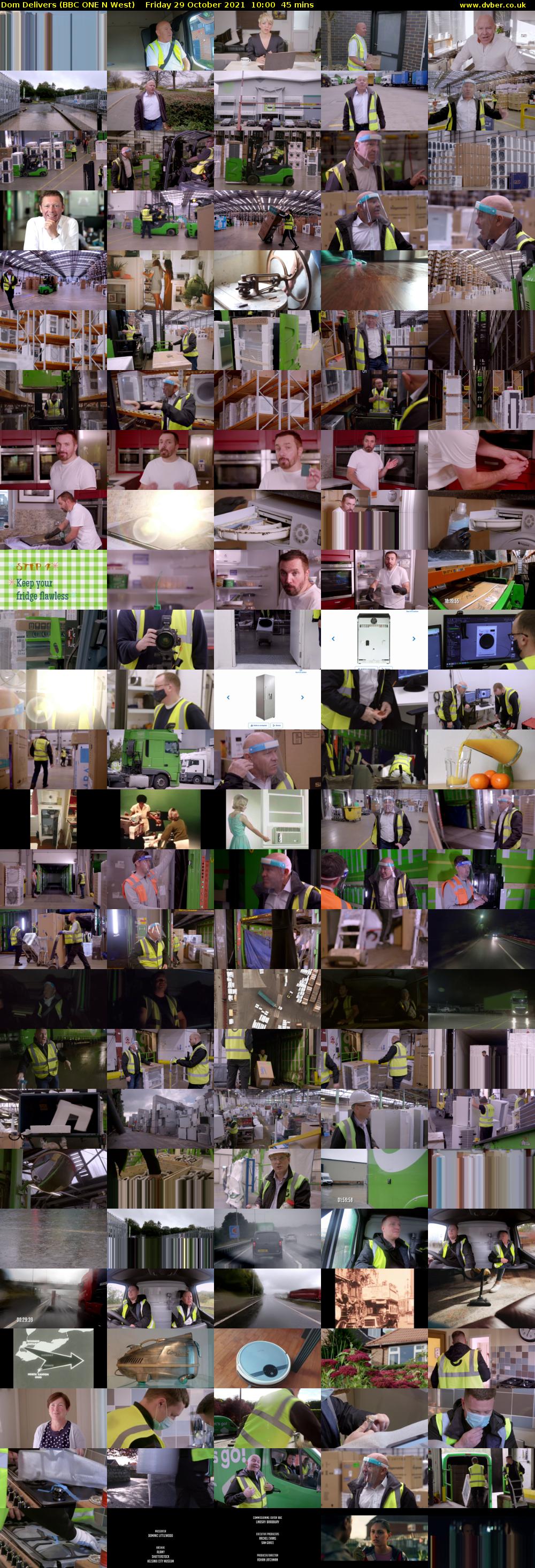 Dom Delivers (BBC ONE N West) Friday 29 October 2021 10:00 - 10:45