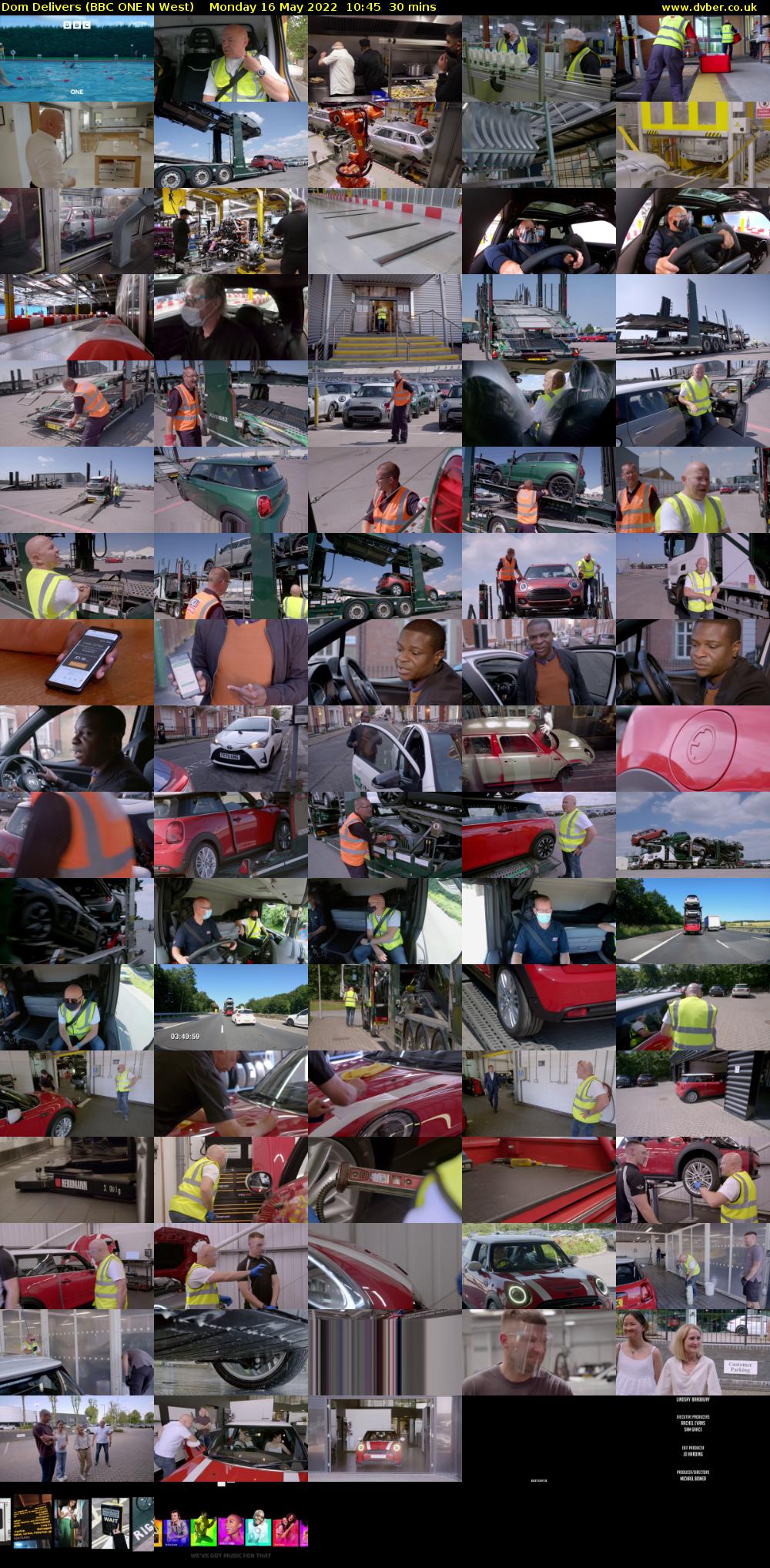 Dom Delivers (BBC ONE N West) Monday 16 May 2022 10:45 - 11:15