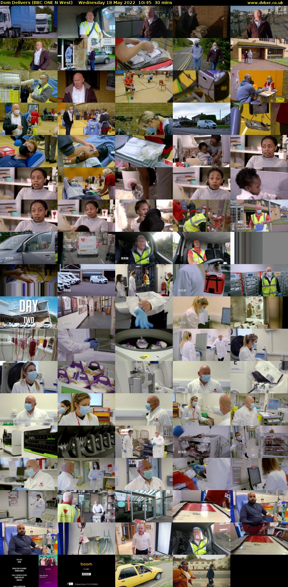 Dom Delivers (BBC ONE N West) Wednesday 18 May 2022 10:45 - 11:15