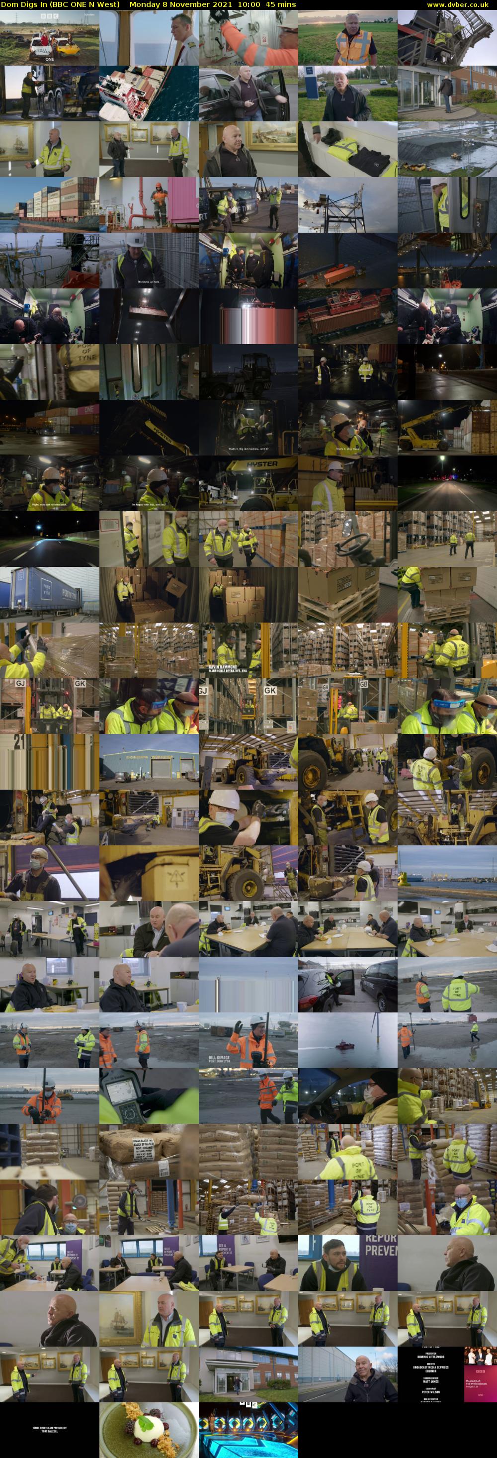 Dom Digs In (BBC ONE N West) Monday 8 November 2021 10:00 - 10:45