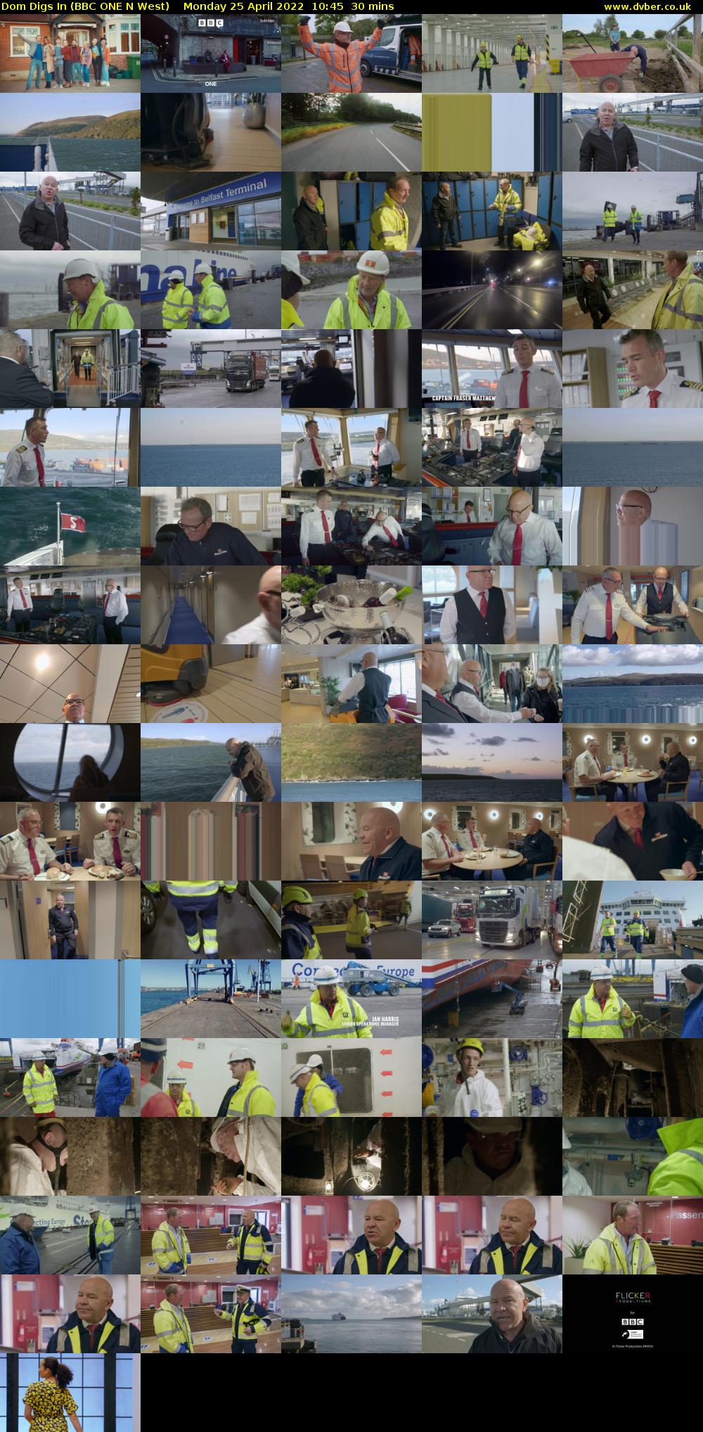 Dom Digs In (BBC ONE N West) Monday 25 April 2022 10:45 - 11:15