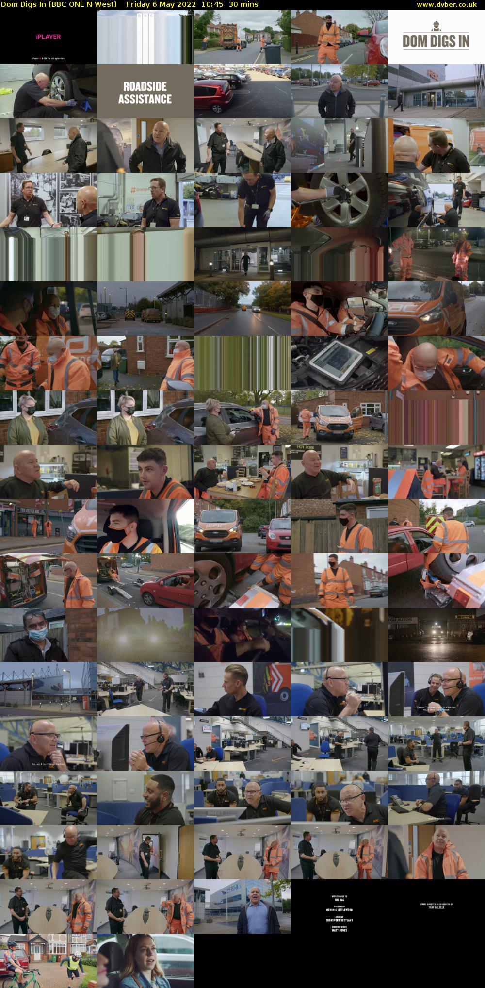 Dom Digs In (BBC ONE N West) Friday 6 May 2022 10:45 - 11:15