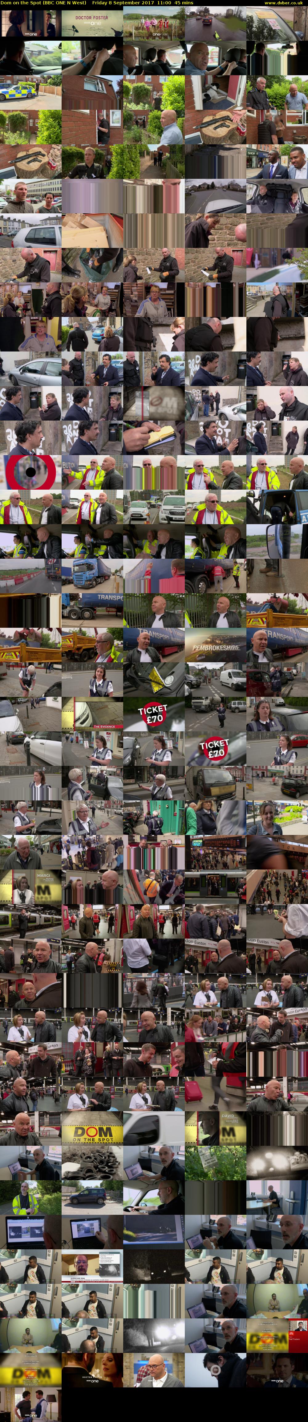 Dom on the Spot (BBC ONE N West) Friday 8 September 2017 11:00 - 11:45