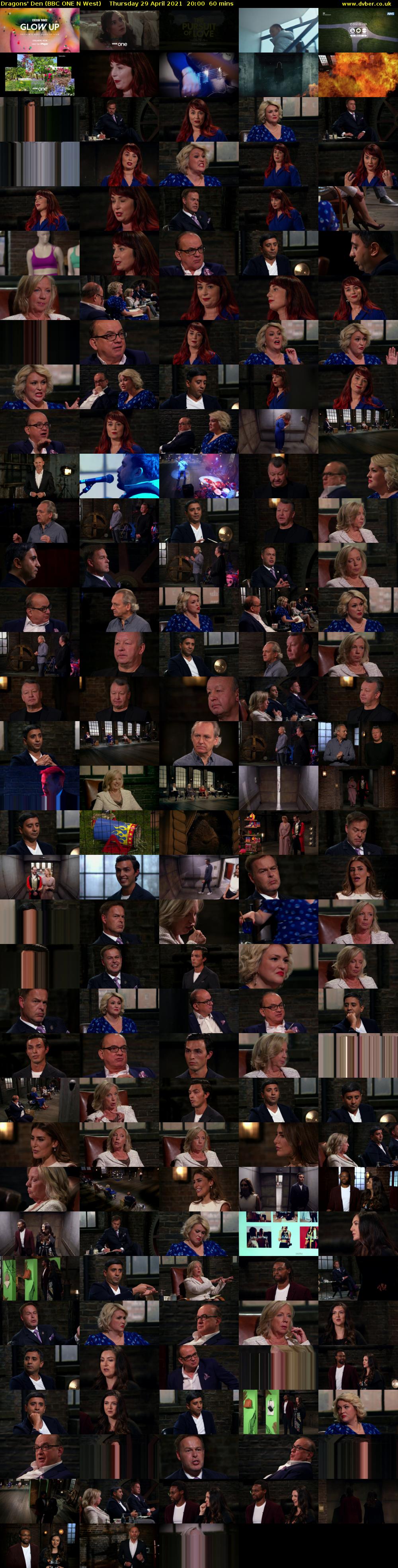 Dragons' Den (BBC ONE N West) Thursday 29 April 2021 20:00 - 21:00