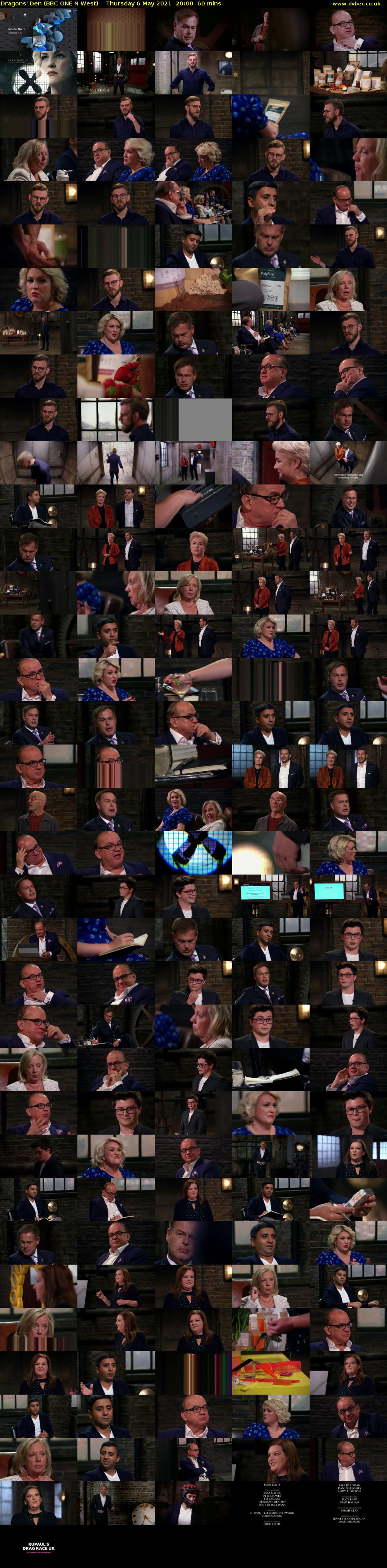 Dragons' Den (BBC ONE N West) Thursday 6 May 2021 20:00 - 21:00