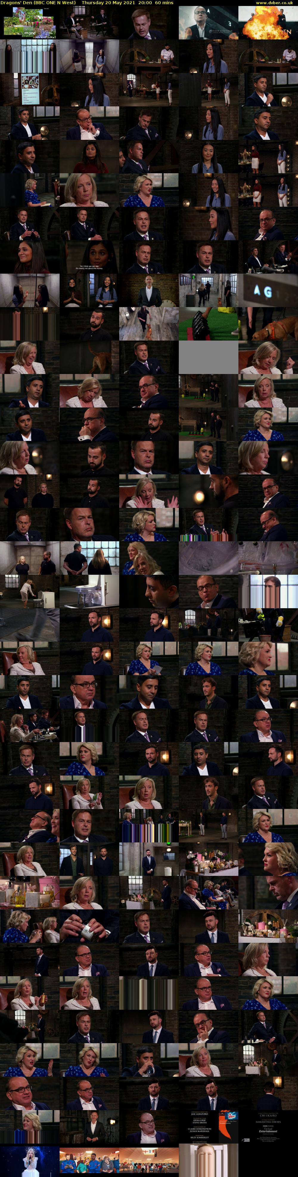 Dragons' Den (BBC ONE N West) Thursday 20 May 2021 20:00 - 21:00