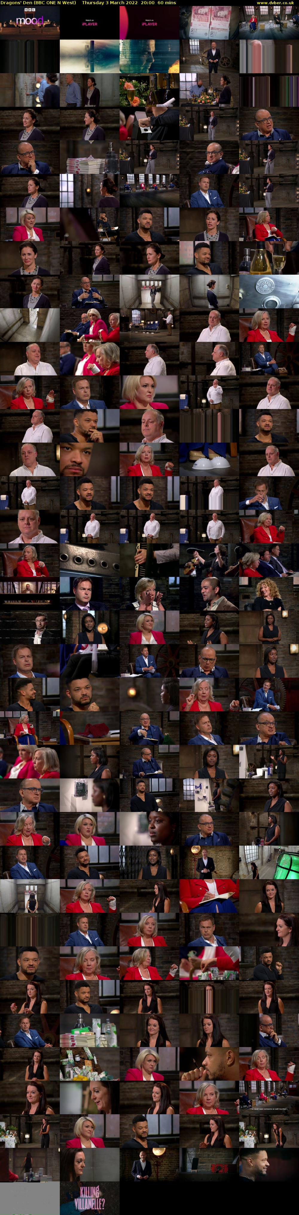 Dragons' Den (BBC ONE N West) Thursday 3 March 2022 20:00 - 21:00