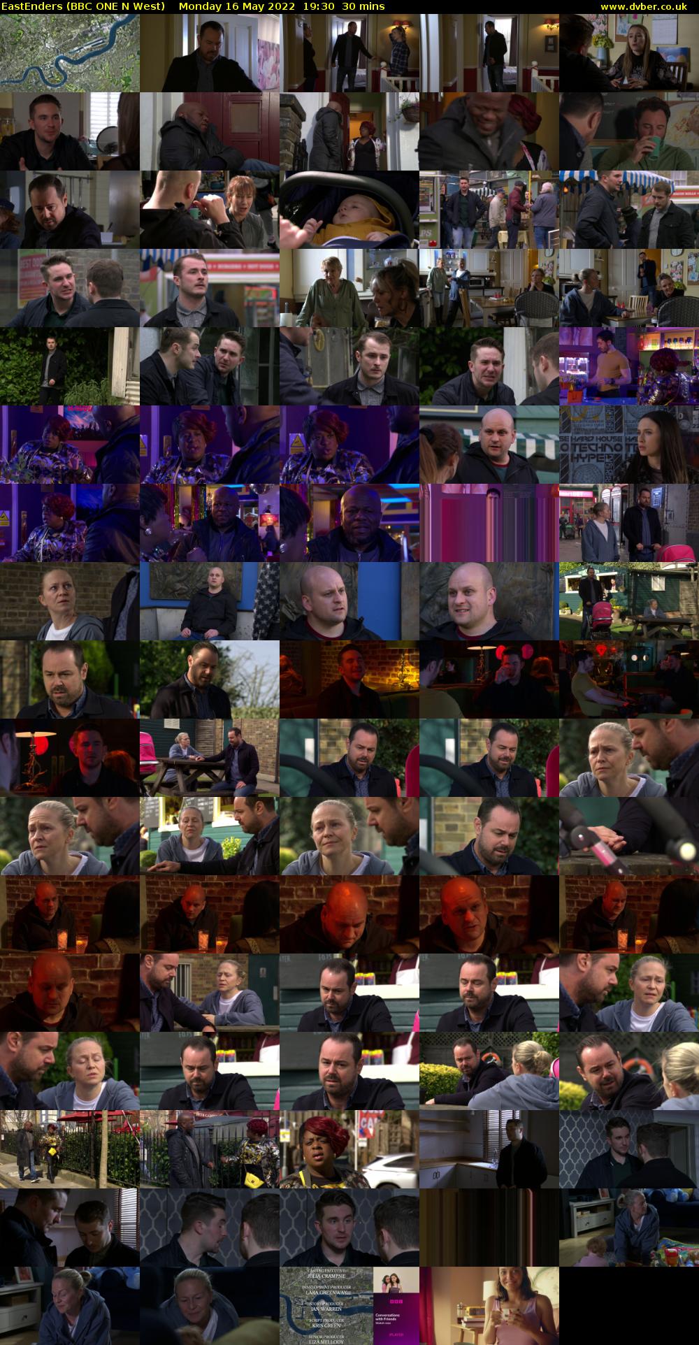 EastEnders (BBC ONE N West) Monday 16 May 2022 19:30 - 20:00