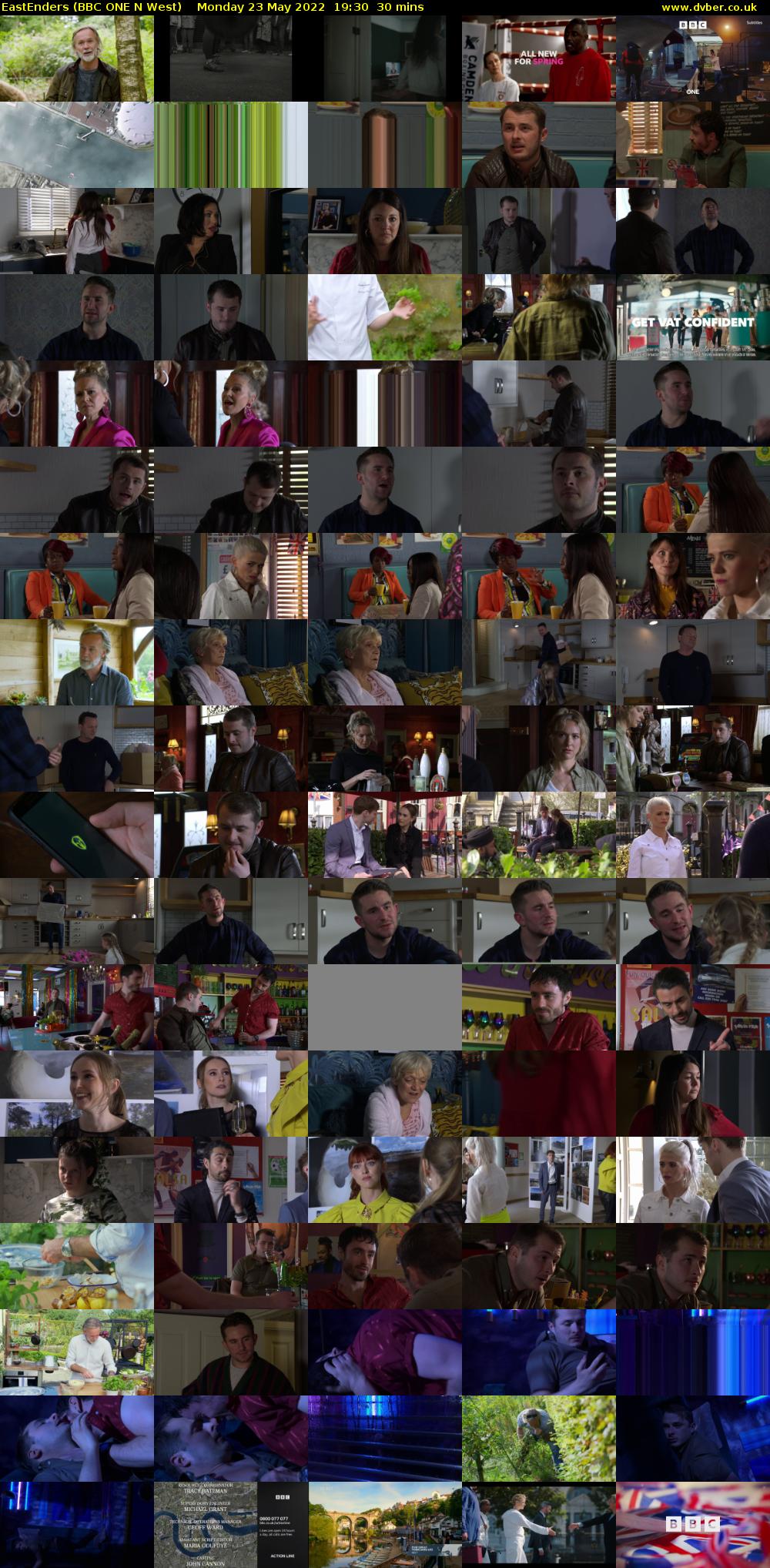 EastEnders (BBC ONE N West) Monday 23 May 2022 19:30 - 20:00