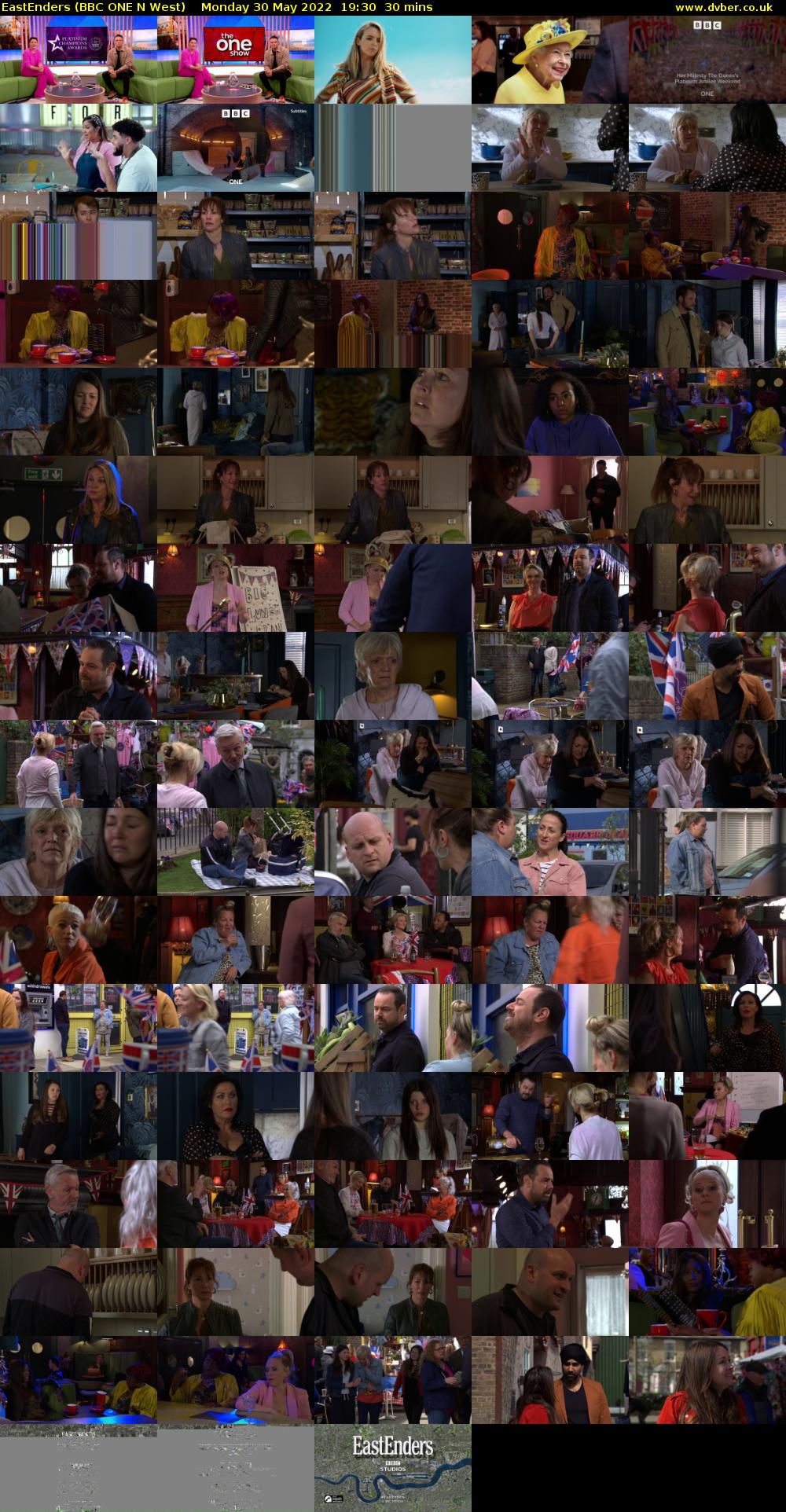 EastEnders (BBC ONE N West) Monday 30 May 2022 19:30 - 20:00