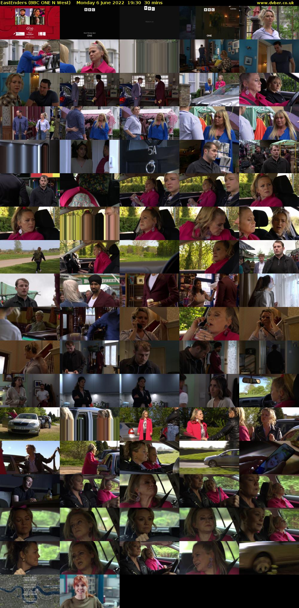 EastEnders (BBC ONE N West) Monday 6 June 2022 19:30 - 20:00