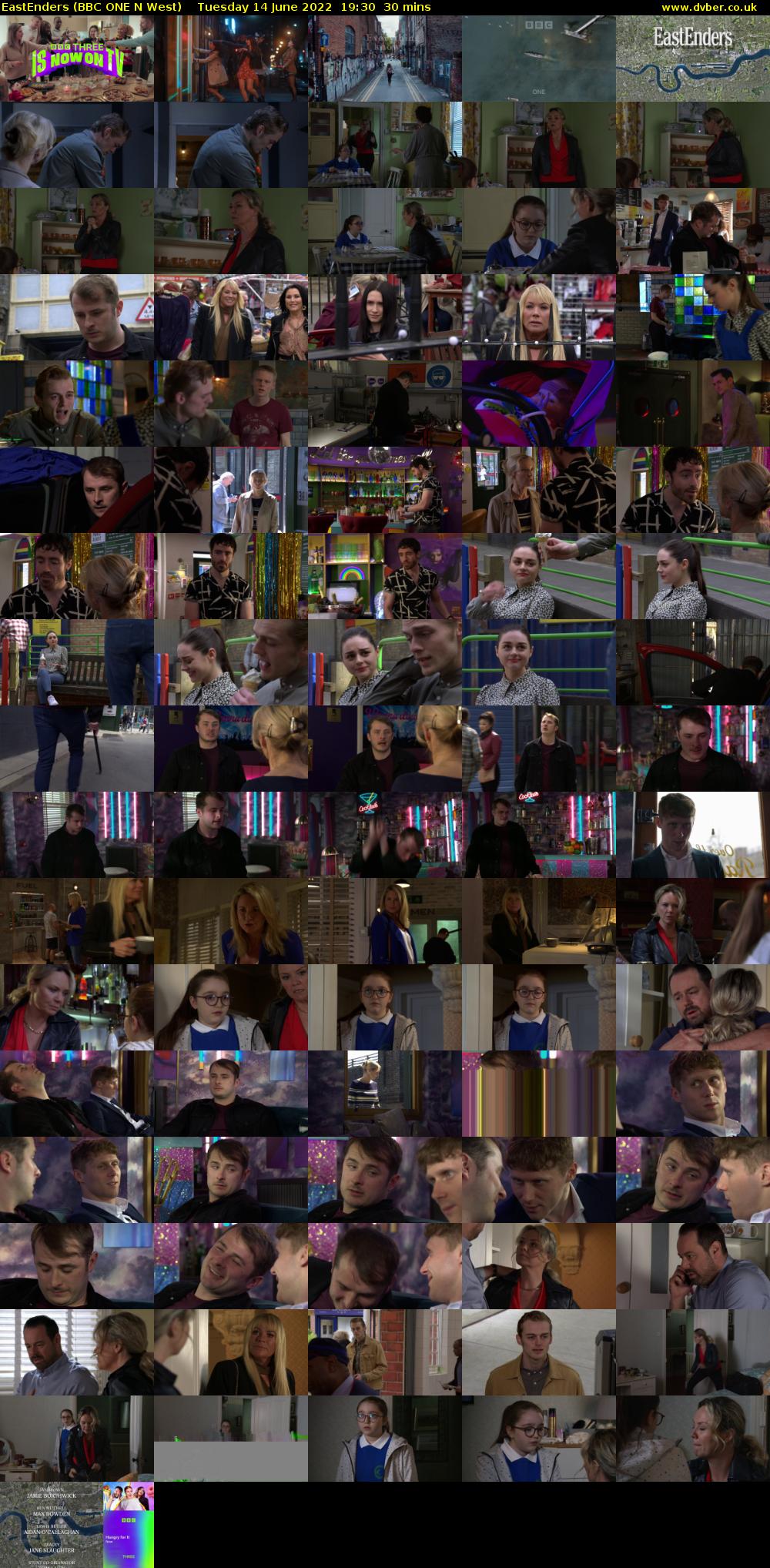 EastEnders (BBC ONE N West) Tuesday 14 June 2022 19:30 - 20:00
