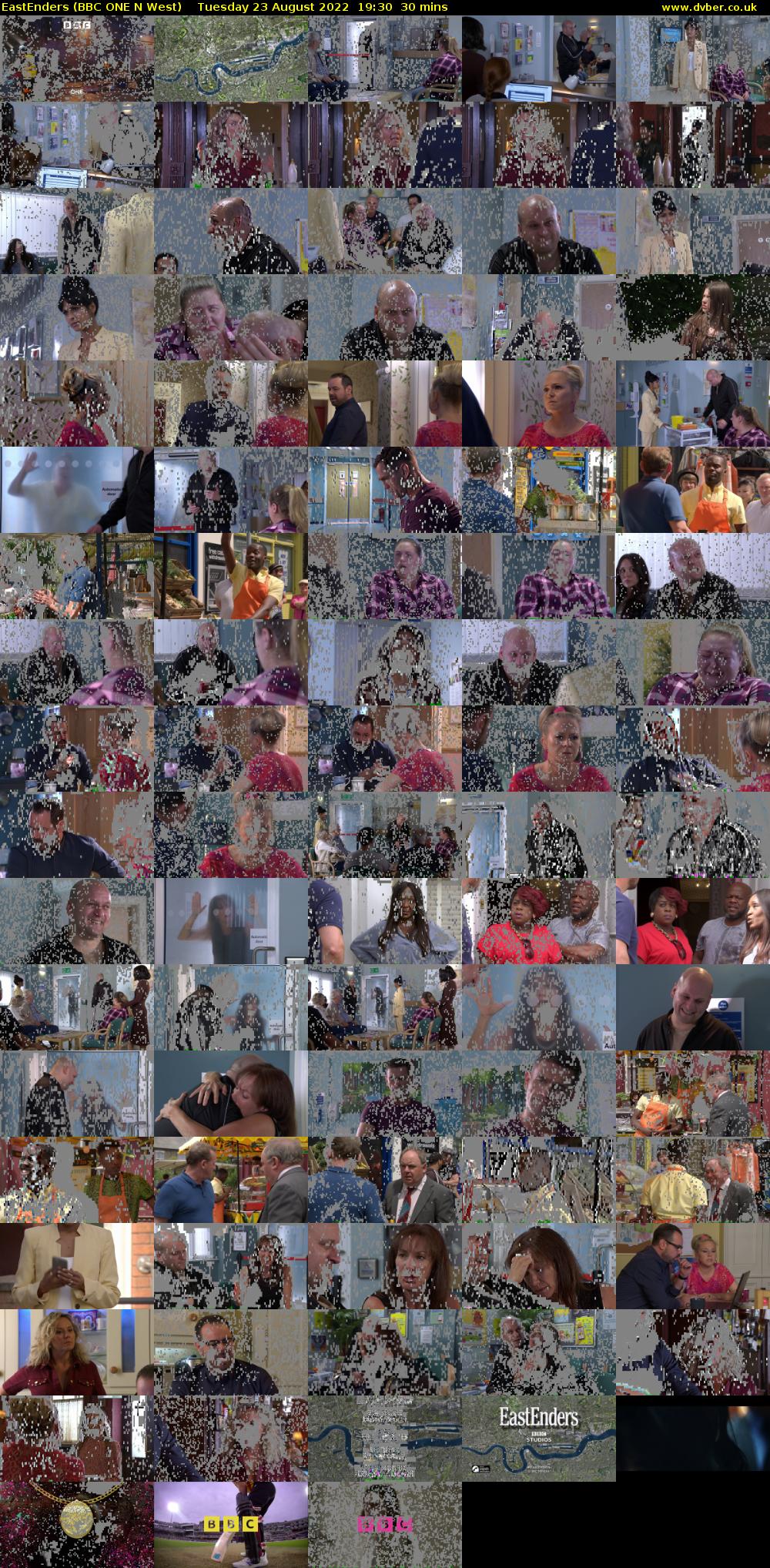 EastEnders (BBC ONE N West) Tuesday 23 August 2022 19:30 - 20:00