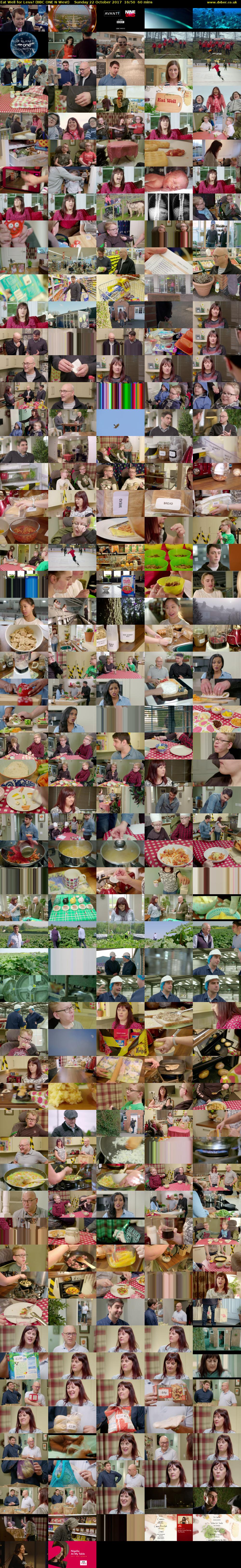Eat Well for Less? (BBC ONE N West) Sunday 22 October 2017 16:50 - 17:50