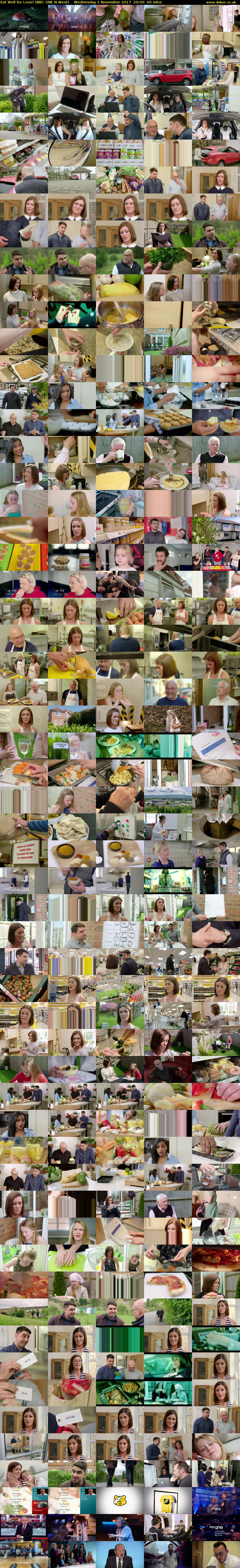 Eat Well for Less? (BBC ONE N West) Wednesday 1 November 2017 20:00 - 21:00