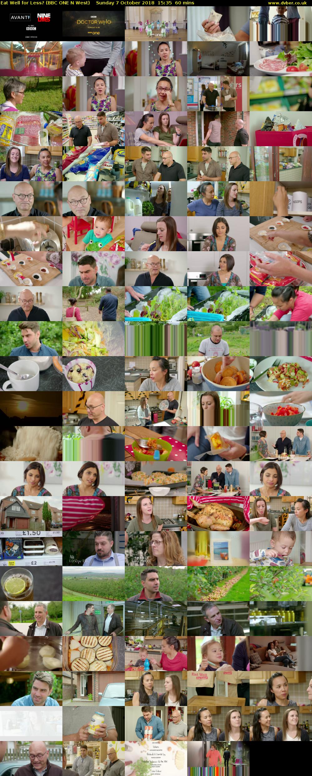 Eat Well for Less? (BBC ONE N West) Sunday 7 October 2018 15:35 - 16:35
