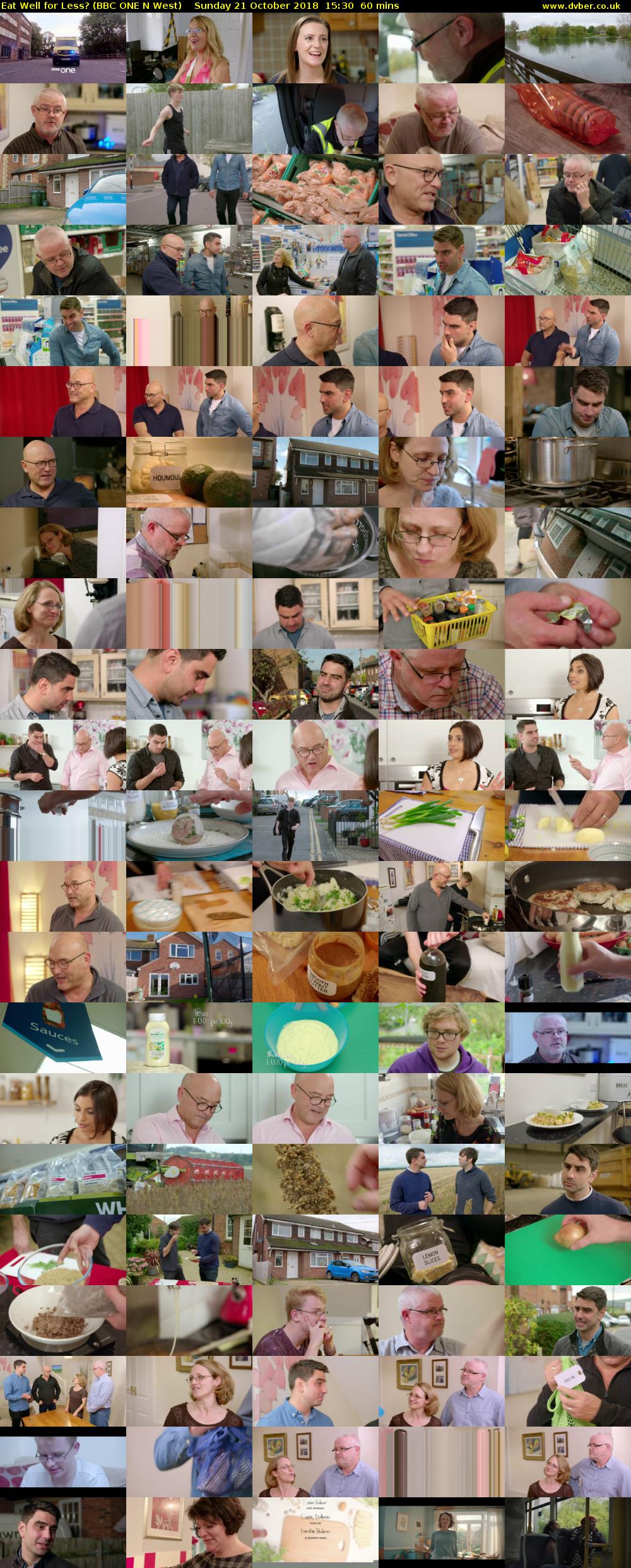 Eat Well for Less? (BBC ONE N West) Sunday 21 October 2018 15:30 - 16:30