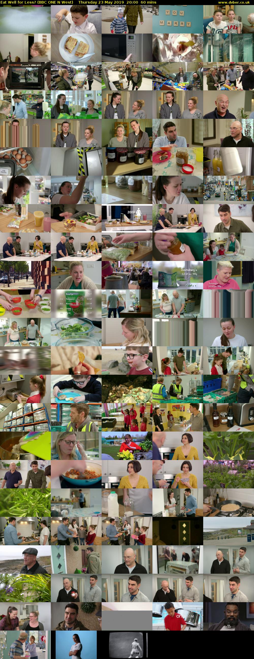 Eat Well for Less? (BBC ONE N West) Thursday 23 May 2019 20:00 - 21:00