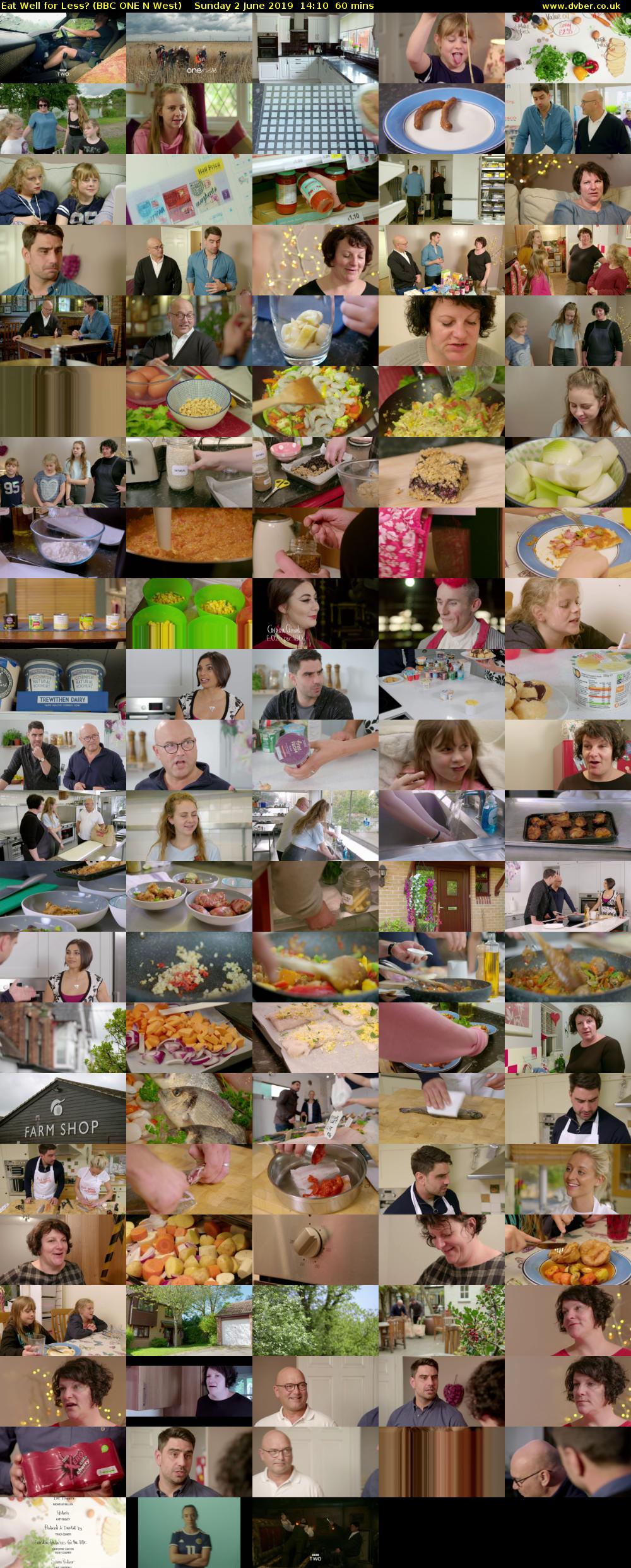 Eat Well for Less? (BBC ONE N West) Sunday 2 June 2019 14:10 - 15:10