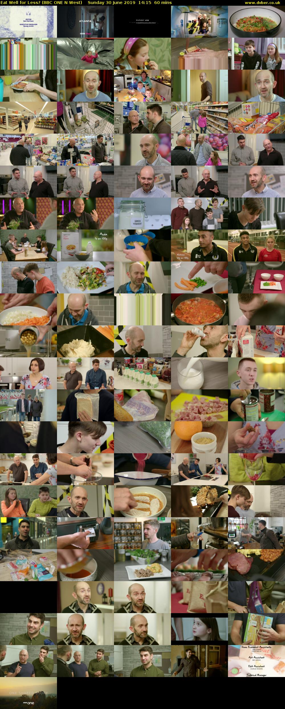 Eat Well for Less? (BBC ONE N West) Sunday 30 June 2019 14:15 - 15:15